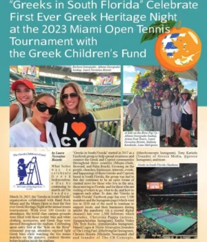 Neo Magazine Greeks in South Florida Article
